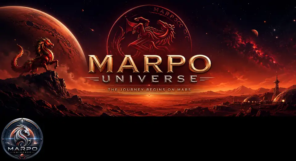 3D MAR WORLD premium game demo poster: Mars domed colony, explorer and rovers